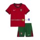 Portugal Maillot avec flocage Domicile Euro 2024 ,Tenue Enfant MC