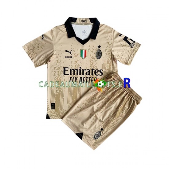 AC Milan Maillot avec flocage Special Gardien Domicile 2022-2023 ,Tenue Enfant MC