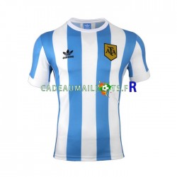 Argentine Maillot avec flocage 1978 Rétro Domicile ,Homme MC