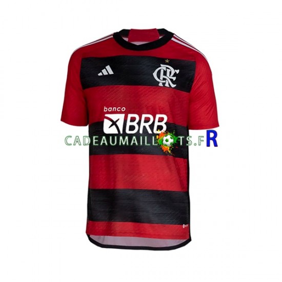 CR Flamengo Maillot avec flocage Domicile 2023-2024 ,Homme MC