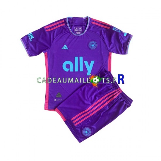 Charlotte FC Maillot avec flocage Extérieur 2023 ,Tenue Enfant MC