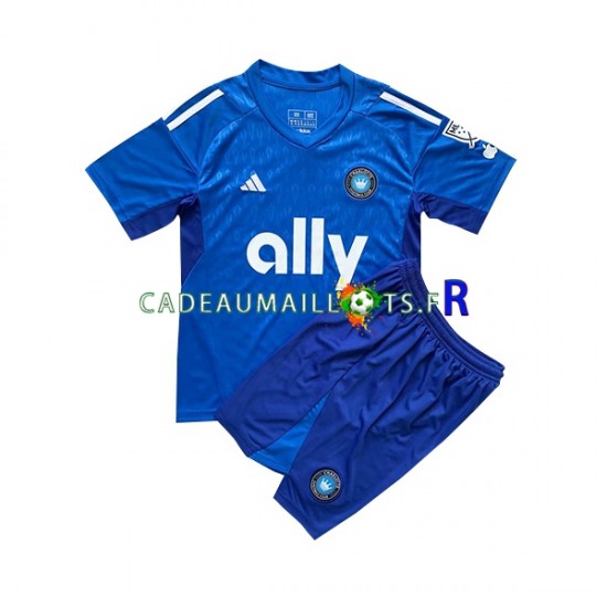 Charlotte FC Maillot avec flocage Gardien Extérieur 2023 ,Tenue Enfant MC