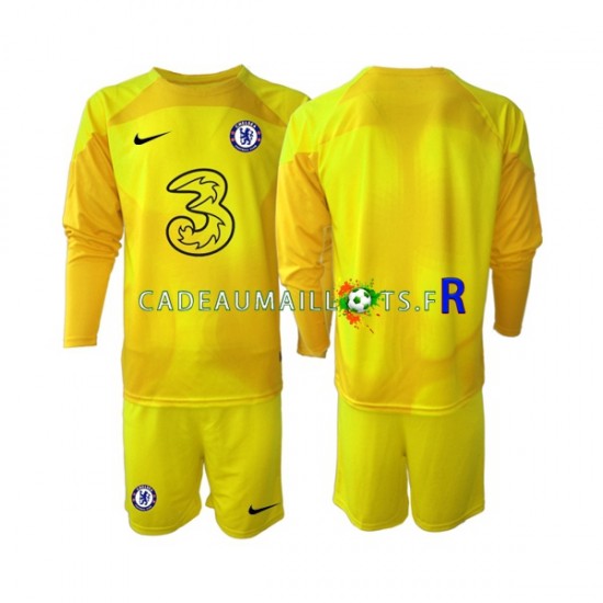 Chelsea Maillot avec flocage Gardien Extérieur 2022-2023 ,Tenue Enfant ML