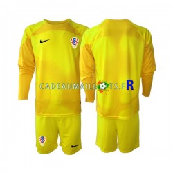 Croatie Maillot avec flocage Gardien Domicile Coupe du Monde 2022 ,Tenue Enfant ML Croatie Maillot avec flocage Gardien Domicile Coupe du Monde 2022 ,Tenue Enfant ML