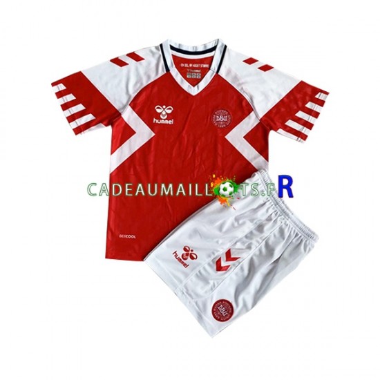 Danemark Maillot avec flocage Domicile 2023 ,Tenue Enfant MC