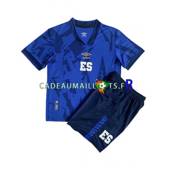 EL Salvador Maillot avec flocage Domicile 2023 ,Tenue Enfant MC