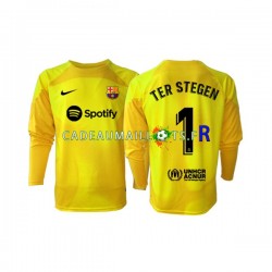 FC Barcelone Maillot avec flocage Ter Stegen 1 Gardien 4ème 2022-2023 ,Homme ML FC Barcelone Maillot avec flocage Ter Stegen 1 Gardien 4ème 2022-2023 ,Homme ML