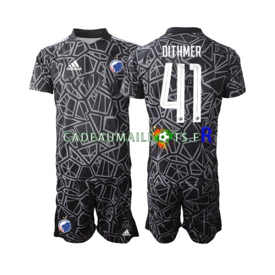 FC Copenhague Maillot avec flocage Andreas Dithmer 41 Gardien Domicile 2022-2023 ,Tenue Enfant MC