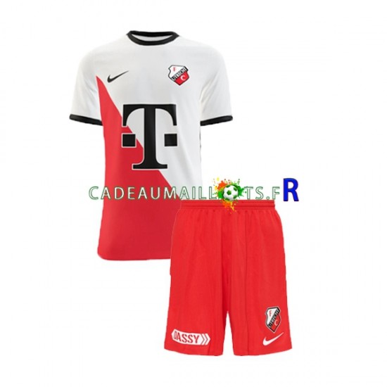 FC Utrecht Maillot avec flocage Domicile 2022-2023 ,Tenue Enfant MC