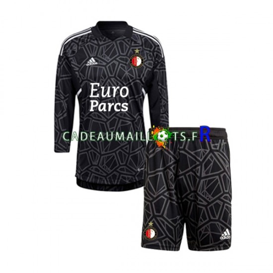 Feyenoord Rotterdam Maillot avec flocage Gardien 4ème 2022-2023 ,Tenue Enfant ML