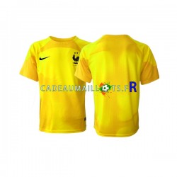 France Maillot avec flocage Gardien 3ème Coupe du Monde 2022 ,Homme MC