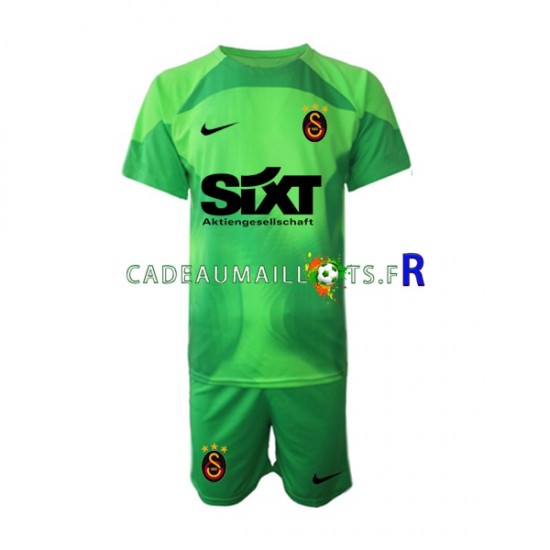 Galatasaray Maillot avec flocage Gardien Domicile 2022-2023 ,Tenue Enfant MC