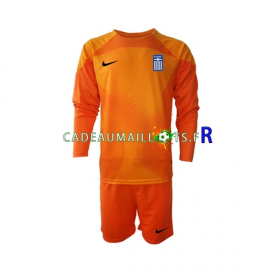 Grèce Maillot avec flocage Gardien 3ème 2022-2023 ,Tenue Enfant ML