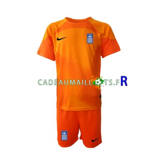 Grèce Maillot avec flocage Gardien 3ème 2022-2023 ,Tenue Enfant MC