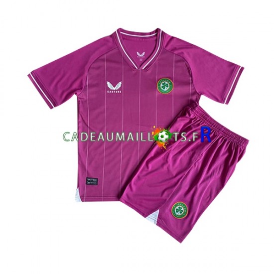 Irlande Maillot avec flocage Gardien Domicile 2023 ,Tenue Enfant MC