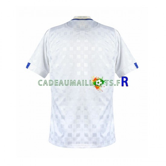 Leeds United Maillot avec flocage Rétro Domicile 1989-1990 ,Homme MC