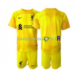 Liverpool Maillot avec flocage Gardien 4ème 2022-2023 ,Tenue Enfant MC