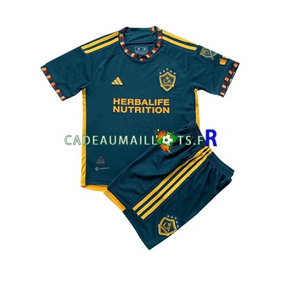 LA Galaxy Maillot avec flocage Extérieur 2023-2024 ,Tenue Enfant MC