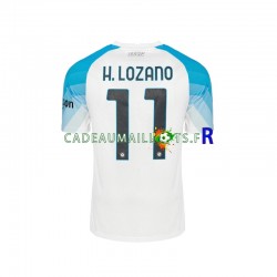 Naples Maillot avec flocage Face Game Lozano 11 Domicile 2022-2023 ,Homme MC
