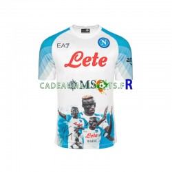 Naples Maillot avec flocage Face Game Osimhen 9 Domicile 2022-2023 ,Homme MC