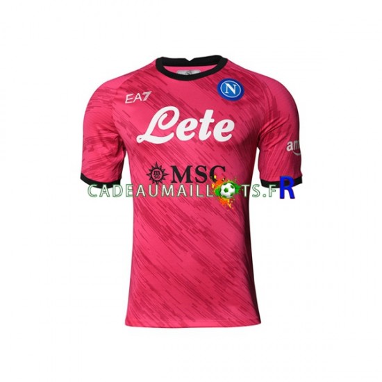 Naples Maillot avec flocage Gardien Domicile 2022-2023 ,Homme MC