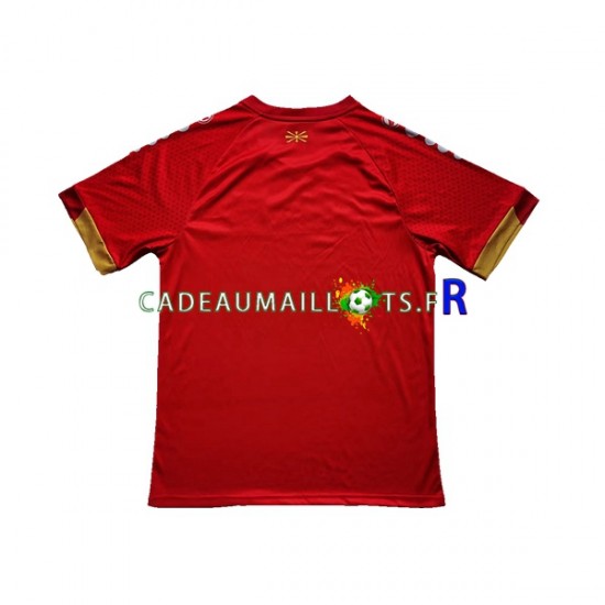 Macédoine du Nord Maillot avec flocage Domicile 2023 ,Homme MC