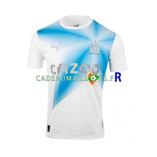 Olympique de Marseille Maillot avec flocage Anniversary Domicile 2023 2022 ,Homme MC