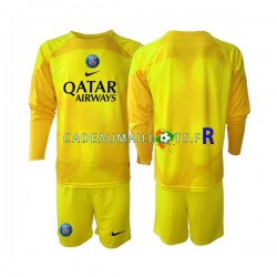 Paris Saint-Germain Maillot avec flocage Gardien 3ème 2022-2023 ,Tenue Enfant ML