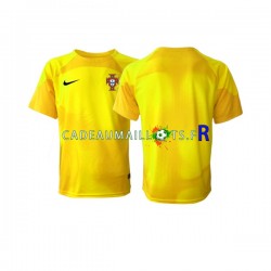 Portugal Maillot avec flocage Gardien Domicile Coupe du Monde 2022 ,Homme MC