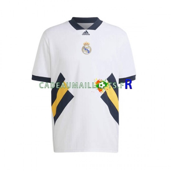 Real Madrid Maillot avec flocage Icon Rétro Domicile 2022-2023 ,Homme MC