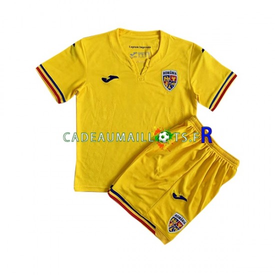 Roumanie Maillot avec flocage Domicile 2023 ,Tenue Enfant MC