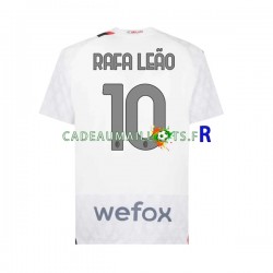 AC Milan Maillot avec flocage Rafael Leao 10 Extérieur 2023-2024 ,Homme MC