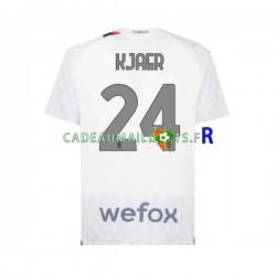 AC Milan Maillot avec flocage Simon Kjaer 24 Extérieur 2023-2024 ,Homme MC