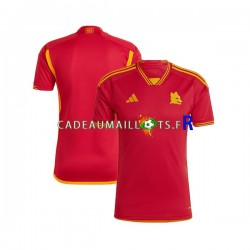 AS Rome Maillot avec flocage Domicile 2023-2024 ,Homme MC