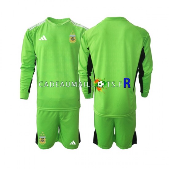 Argentine Maillot avec flocage Gardien Domicile 2023-2024 ,Tenue Enfant MC