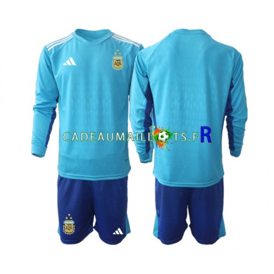 Argentine Maillot avec flocage Gardien 3ème 2023 ,Tenue Enfant ML