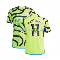 Arsenal Maillot avec flocage Gabriel Martinelli 11 Extérieur 2023-2024 ,Homme MC