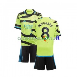 Arsenal Maillot avec flocage Odegaard 8 Extérieur 2023-2024 ,Tenue Enfant MC