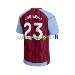Aston Villa Maillot avec flocage Philippe Coutinho 23 Domicile 2023-2024 ,Homme MC