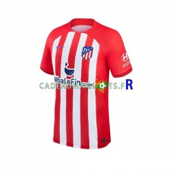 Atlético Madrid Maillot avec flocage Domicile 2023-2024 ,Homme MC