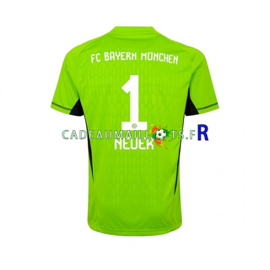 Bayern Munich Maillot avec flocage Manuel Neuer 1 Gardien Extérieur 2023-2024 ,Homme MC