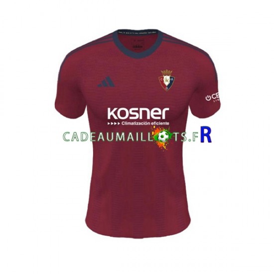 CA Osasuna Maillot avec flocage Domicile 2023-2024 ,Homme MC