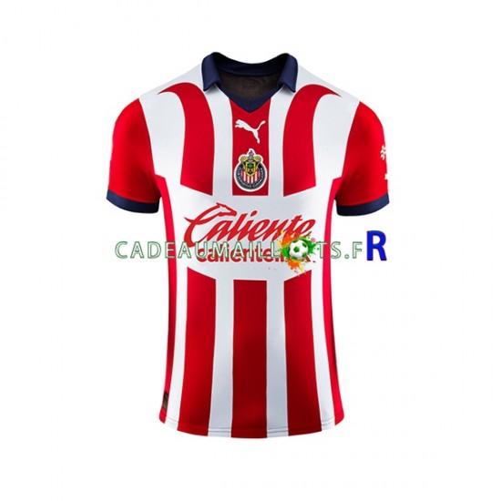 Deportivo Guadalajara Maillot avec flocage Domicile 2023-2024 ,Homme MC