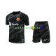 FC Barcelone Maillot avec flocage Gardien Extérieur 2023-2024 ,Tenue Enfant MC