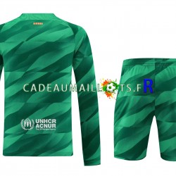 FC Barcelone Maillot avec flocage Gardien Domicile 2023-2024 ,Tenue Enfant ML