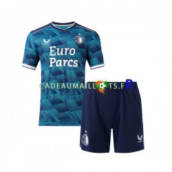 Feyenoord Rotterdam Maillot avec flocage Extérieur 2023-2024 ,Tenue Enfant MC