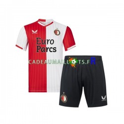 Feyenoord Rotterdam Maillot avec flocage Domicile 2023-2024 ,Tenue Enfant MC
