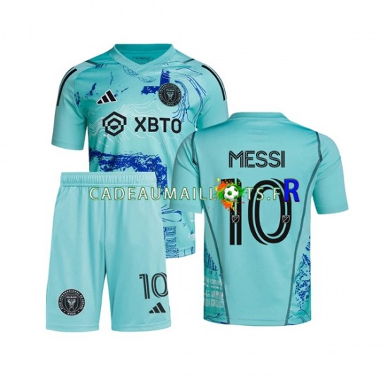 InterMiami Maillot avec flocage Lionel Messi 10 Special Domicile 2023-2024 ,Tenue Enfant MC