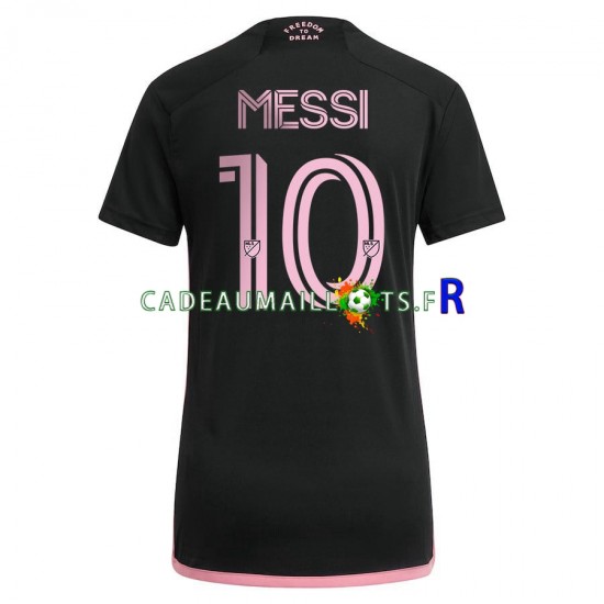 InterMiami Maillot avec flocage Lionel Messi 10 Extérieur 2023 ,Femme MC