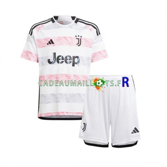 Juventus Maillot avec flocage Extérieur 2023-2024 ,Tenue Enfant MC